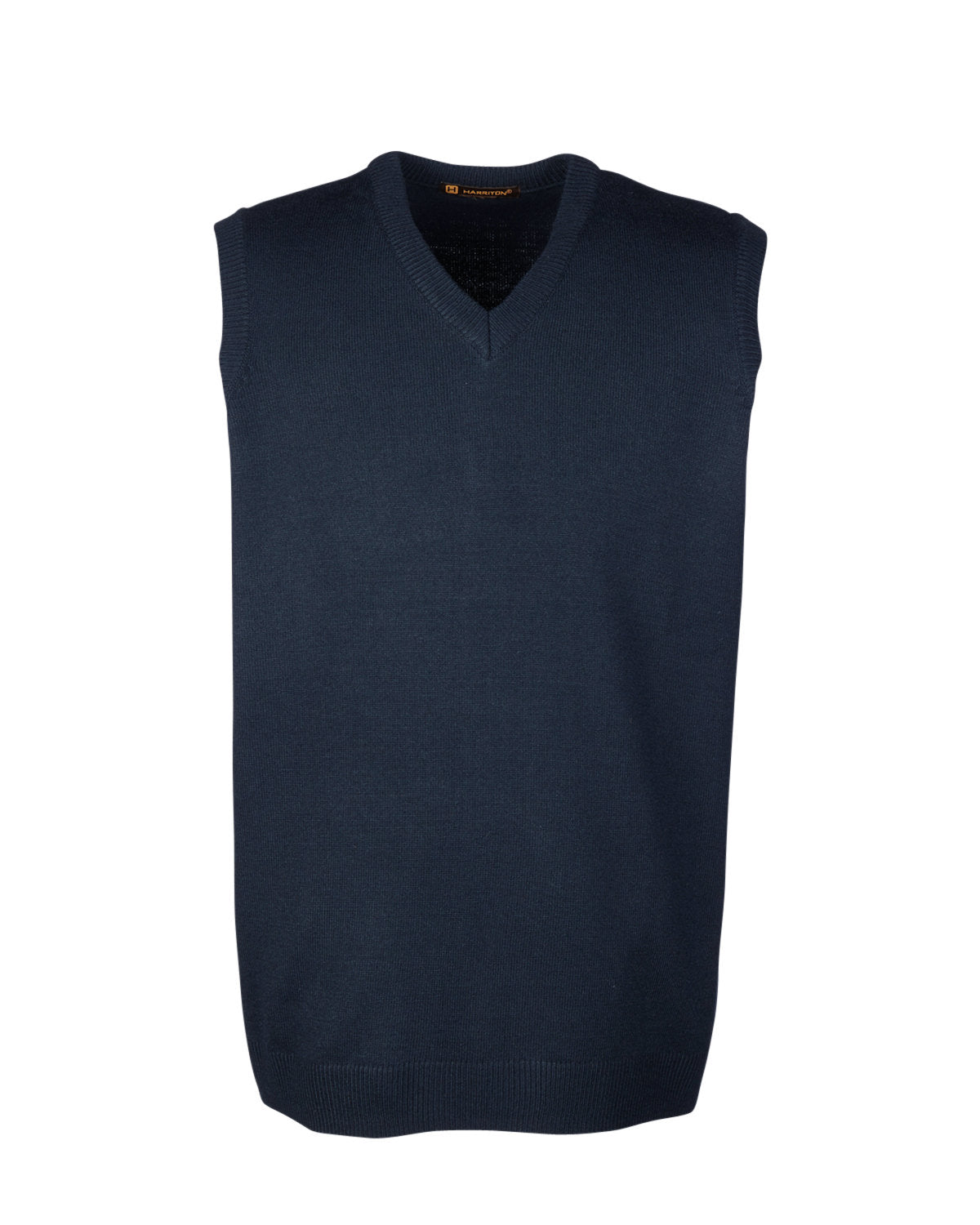 Harriton Men's Pilbloc™ V-Neck Sweater Vest - Dark Navy