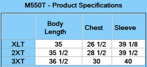 Harriton Men's Tall Denim Shirt - Specs