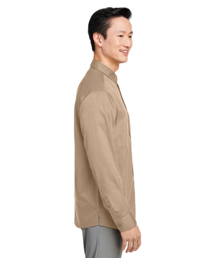 Harriton Men's Advantage IL Long-Sleeve Workshirt - Side