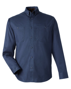 Harriton Men's Advantage IL Long-Sleeve Workshirt - Dark Navy