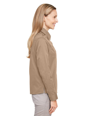 Harriton Ladies' Advantage IL Long-Sleeve Workshirt - Side