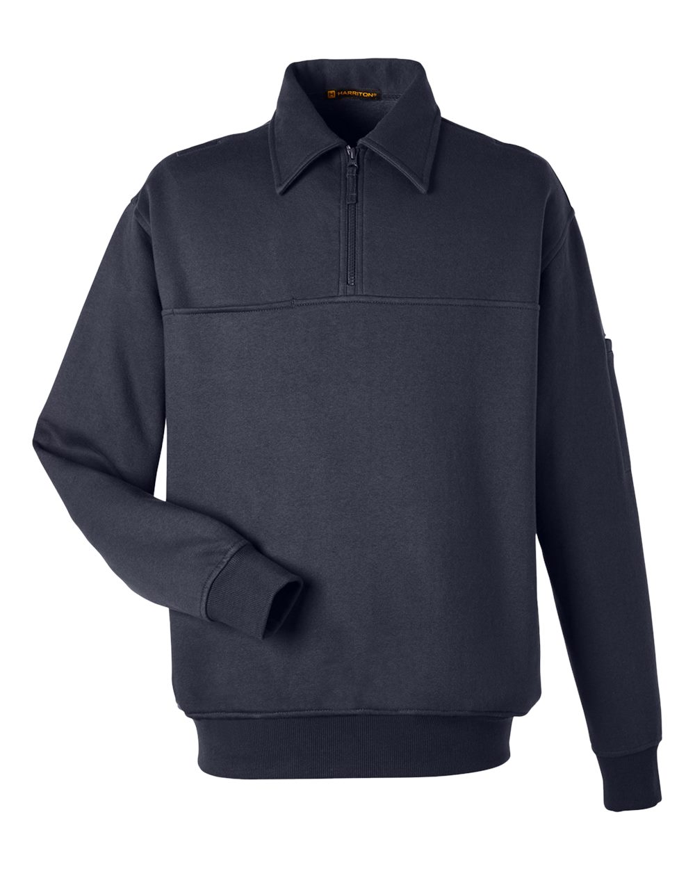 Harriton Men's ClimaBloc™ Heavyweight Tactical Quarter-Zip - Dark Navy