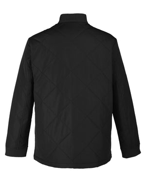 Harriton Adult Dockside Insulated Utility Jacket - Back