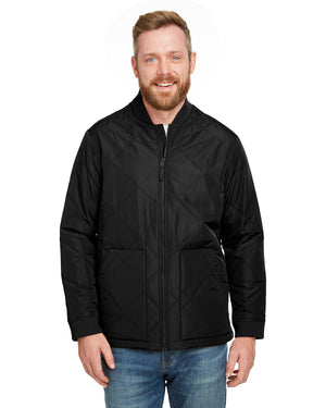 Harriton Adult Dockside Insulated Utility Jacket - Front
