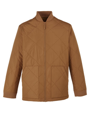 Harriton Adult Dockside Insulated Utility Jacket - Duck Brown