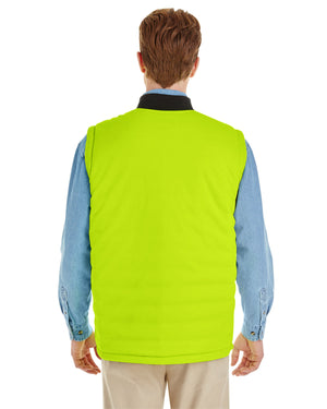 Harriton Adult Dockside Interactive Reversible Freezer Vest - Back