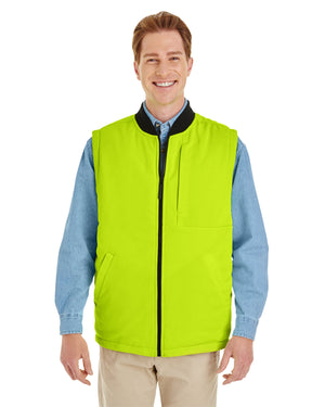 Harriton Adult Dockside Interactive Reversible Freezer Vest - Front