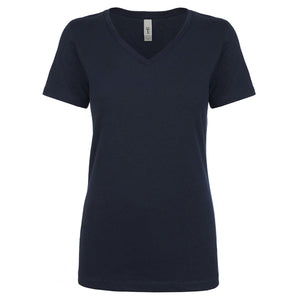 Next Level Women's Ideal V-Neck T-Shirt - Midnight Navy