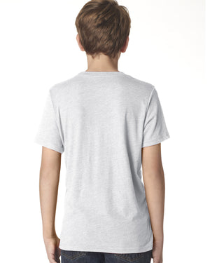 Next Level Apparel Youth Triblend Crew - Back