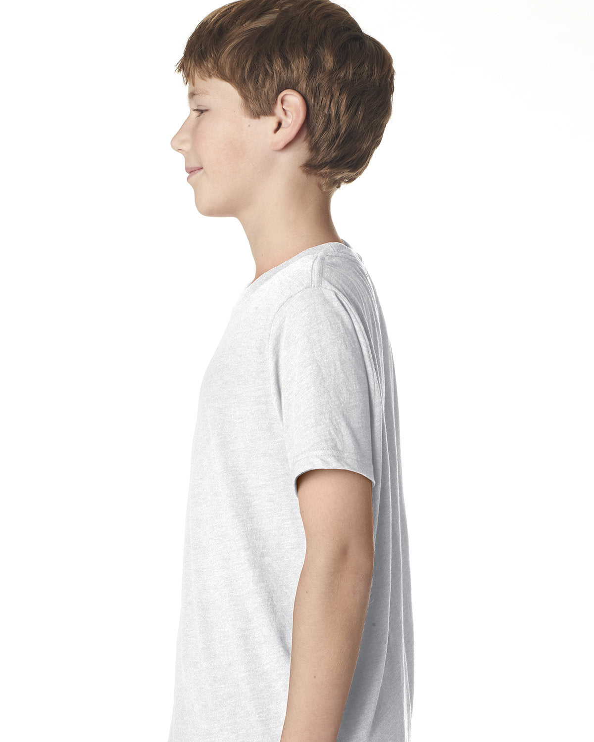 Next Level Apparel Youth Triblend Crew - Side