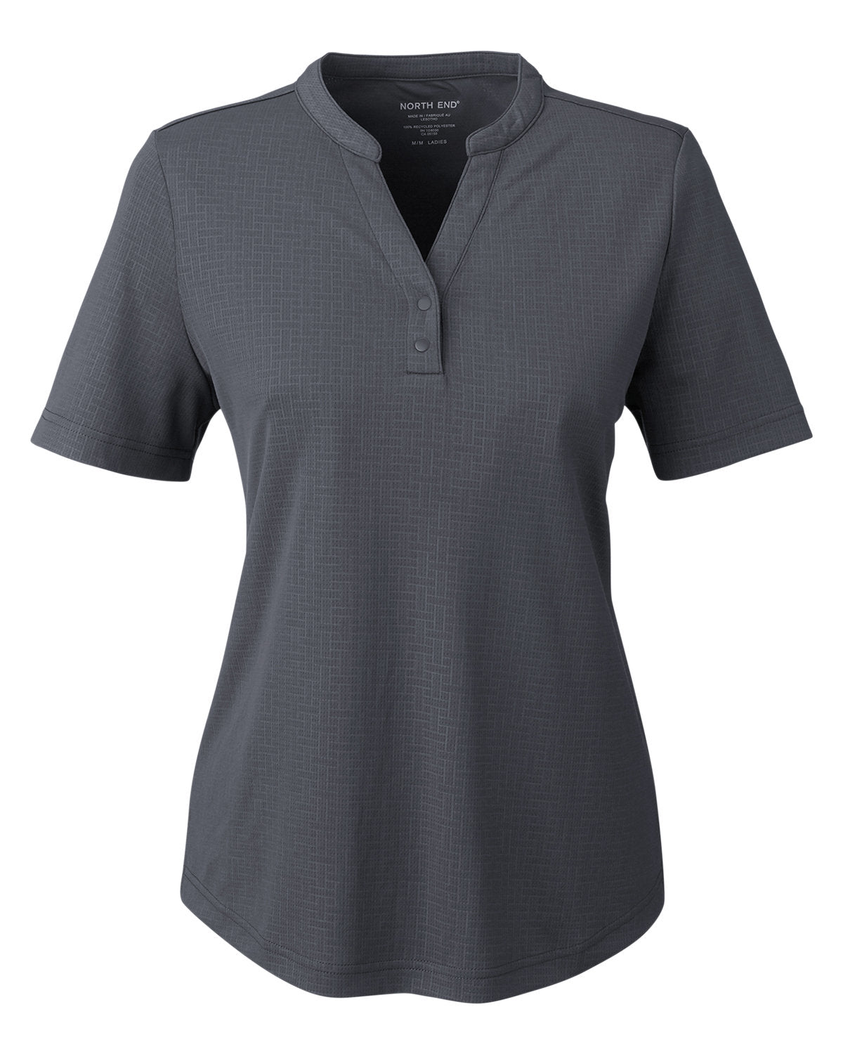 North End Ladies' Replay Recycled Polo - Carbon