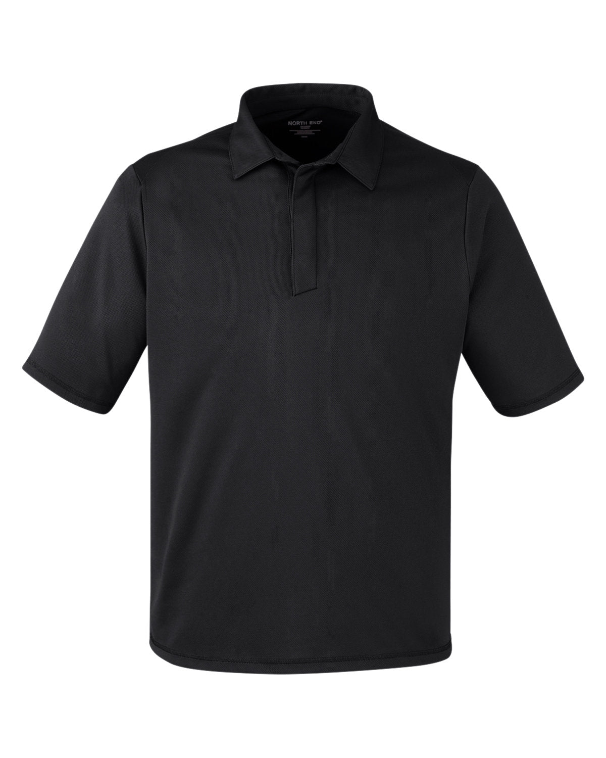 North End Men's Revive coolcore® Polo - Black