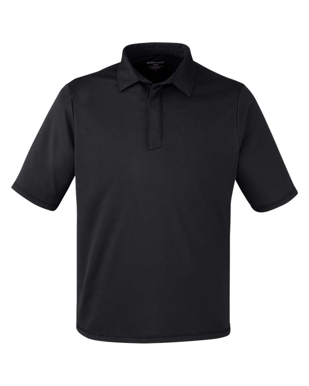North End Men's Revive coolcore® Polo - Black