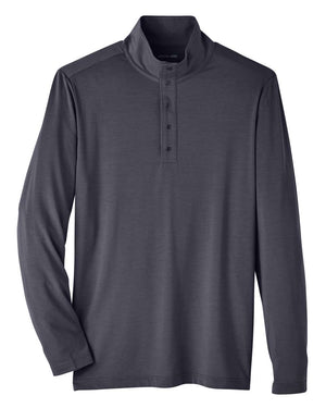 North End Men's Jaq Snap-Up Stretch Performance Pullover - Carbon