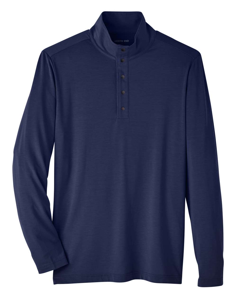 North End Men's Jaq Snap-Up Stretch Performance Pullover - Classic Navy