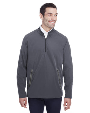 North End Men's Quest Stretch Quarter-Zip - Carbon/Black