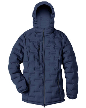 North End Ladies' Loft Puffer Jacket - Classic Navy/ Carbon