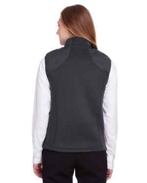 North End Ladies' Loft Pioneer Hybrid Vest - Back