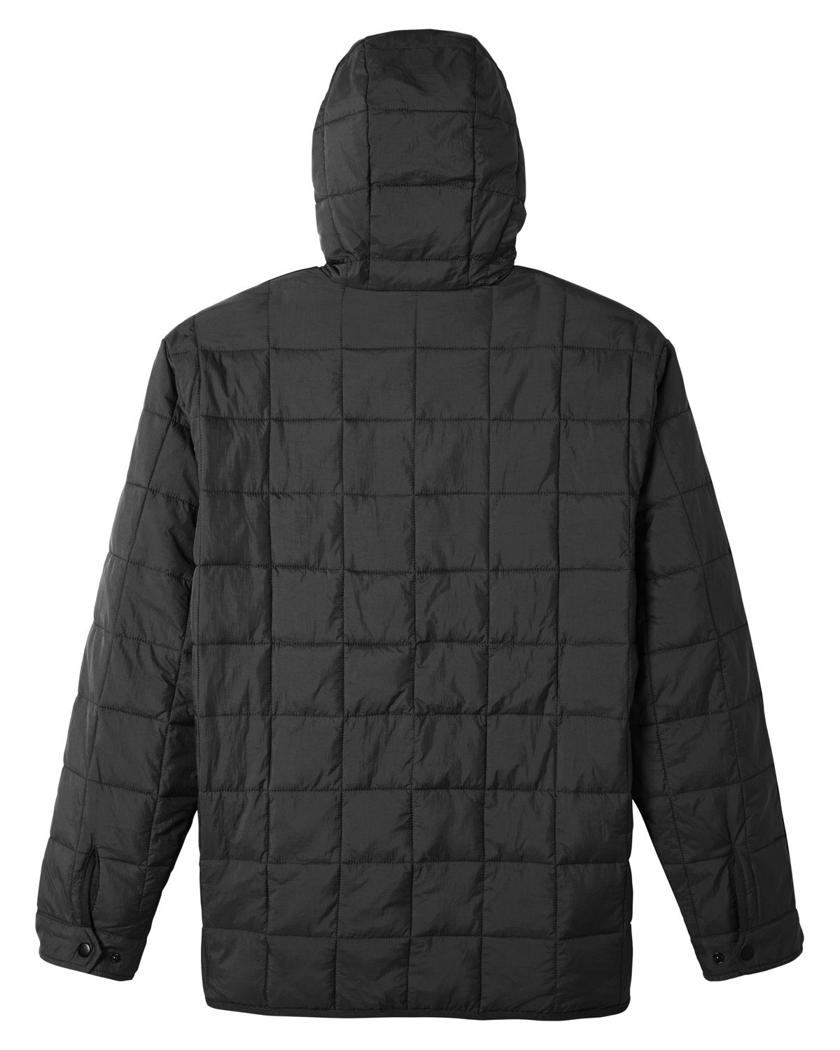 North End Unisex Aura Packable Anorak - Back