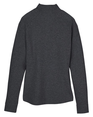 North End Ladies' Spirit Textured Quarter-Zip - Back
