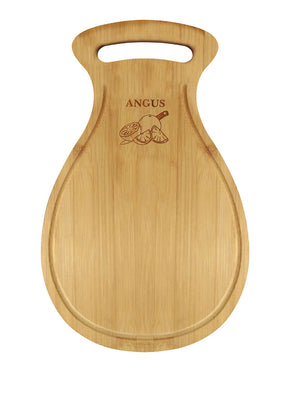 Bamboo Paddle Cutting Board - Wood