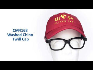 Washed Chino Twill Cap
