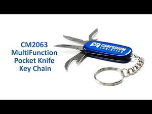 Multi-Function Pocket Knife Key Chain