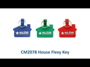 House Flexy Key Tag