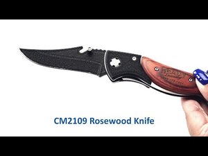 Rosewood Sporting Pocket Knife