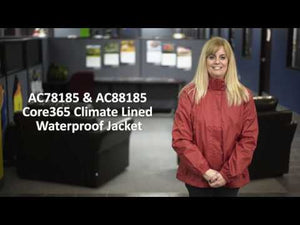 CORE365 Climate Lined Waterproof Jacket - Men's