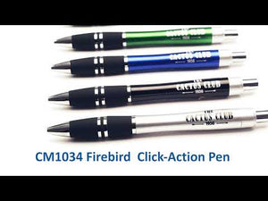 Firebird Plastic Click-Action Promotional Pen