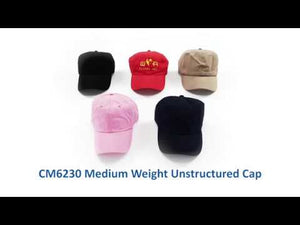 Medium weight Unstructured Cap