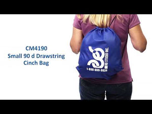 Small 90 d Drawstring Cinch Bag