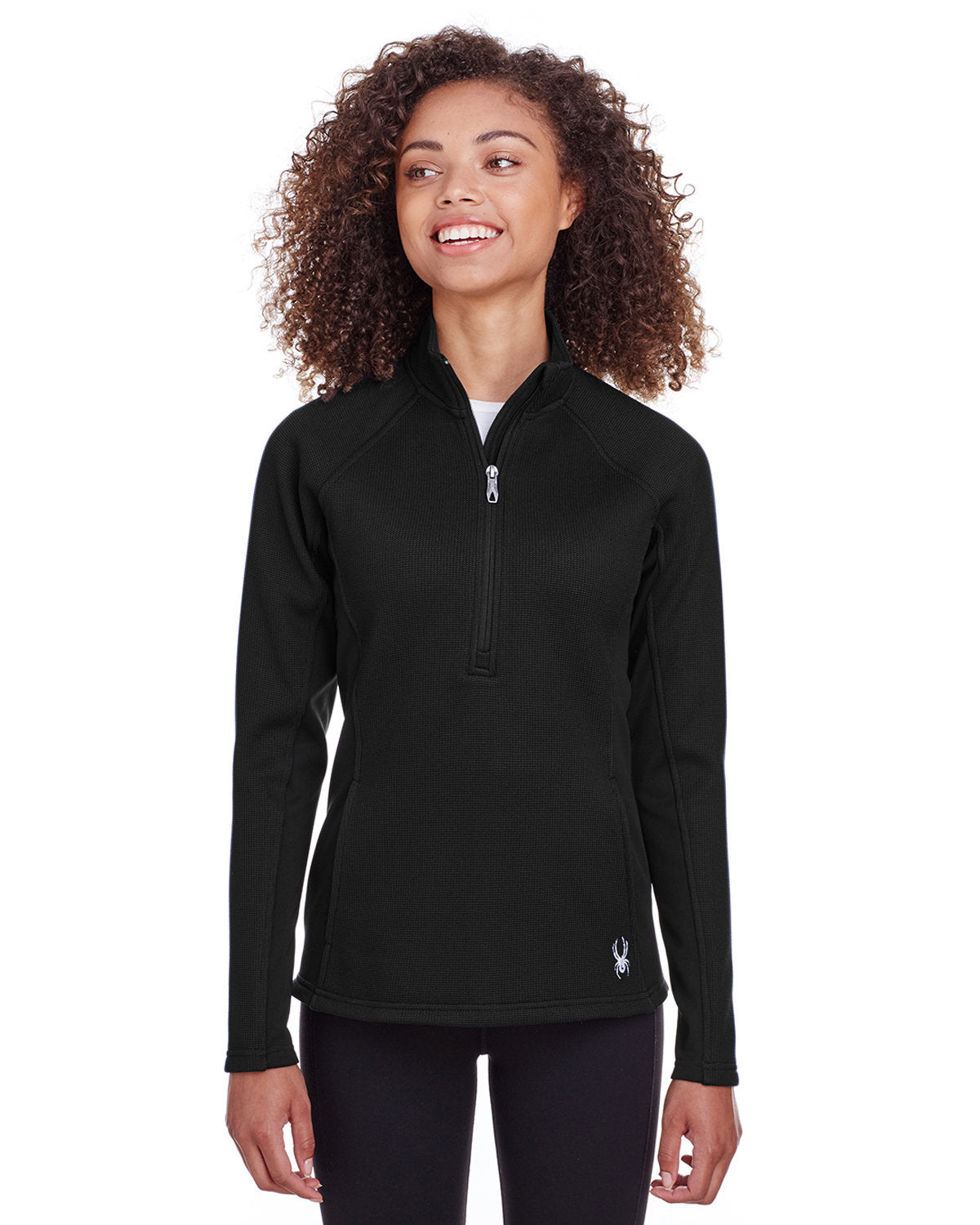 Spyder Ladies' Constant Half-Zip Sweater - Front
