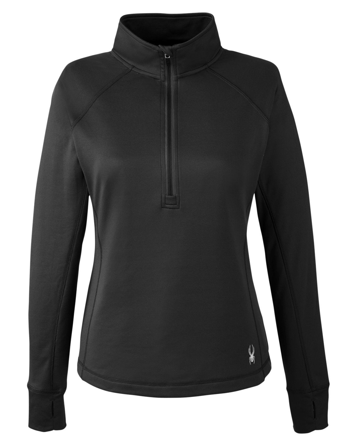 Spyder Ladies' Freestyle Half-Zip  Pullover - Black