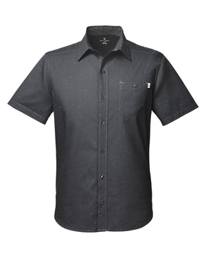 Spyder Men's Stryke Woven Short-Sleeve Shirt - Black
