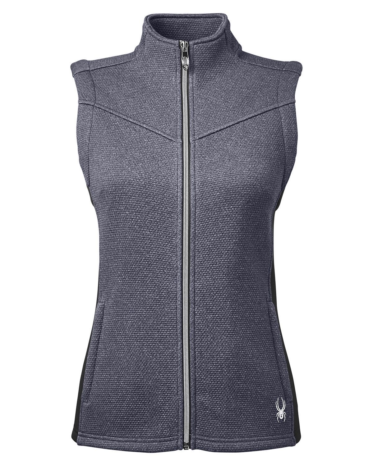 Spyder Ladies' Pursuit Vest - Frontr Hthr/Blk