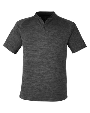 Spyder Men's Mission Blade Collar Polo - Black Jaspe