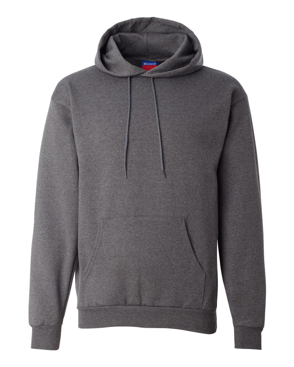 Champion Adult Powerblend® Pullover Hooded Sweatshirt - Charcoal Heather
