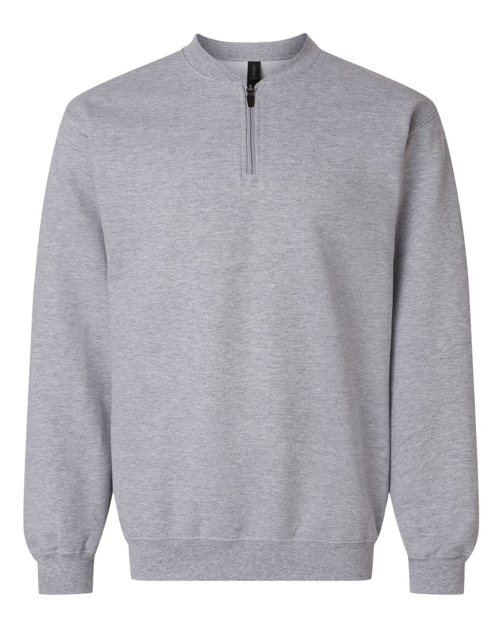 Gildan Unisex Softstyle® Midweight 1/4 Zip Sweatshirt - Sport Grey