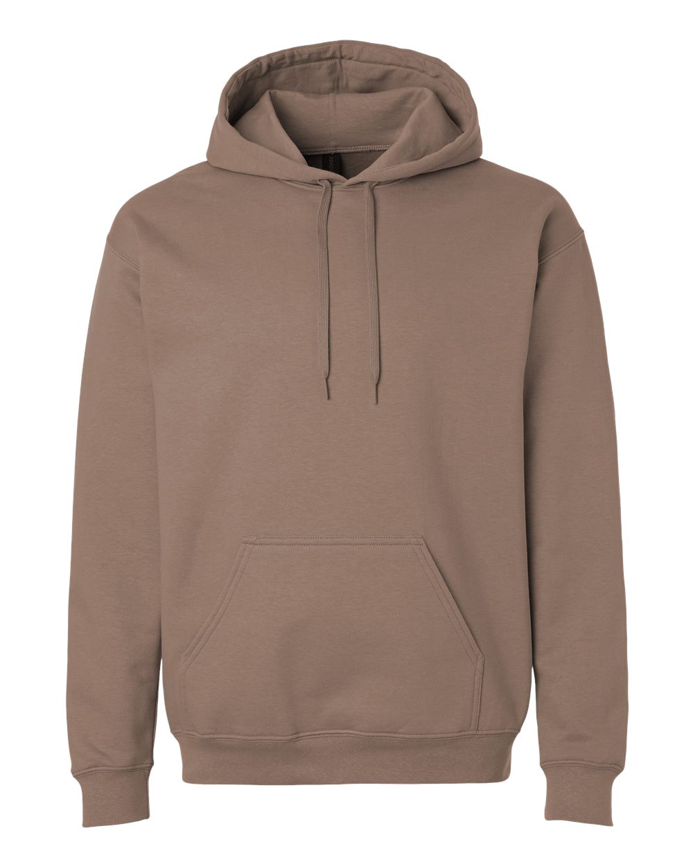 Gildan Adult Softstyle® Fleece Hooded Sweatshirt - Brown Savana