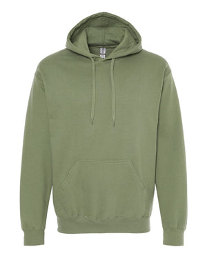 Gildan Adult Softstyle® Fleece Hooded Sweatshirt - Military Green
