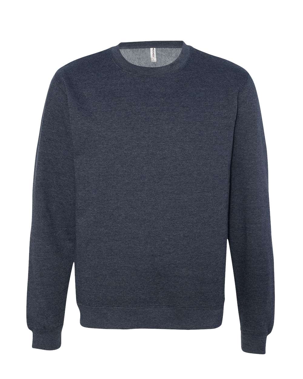 Independent Trading Co. Unisex Midweight Crewneck Sweatshirt - Classic Navy Heather