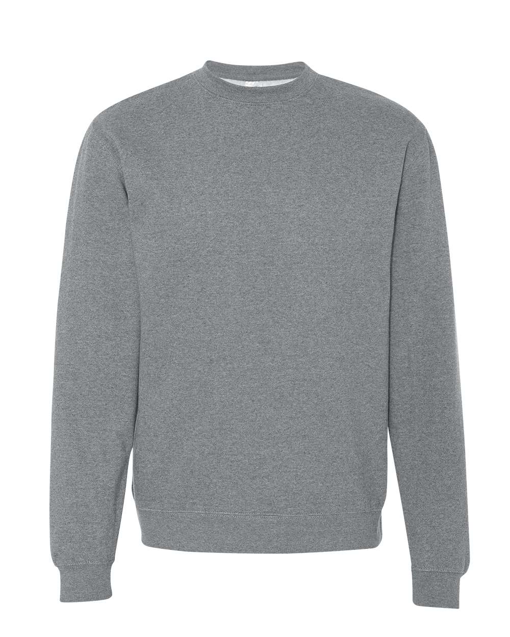 Independent Trading Co. Unisex Midweight Crewneck Sweatshirt - Gunmetal Heather