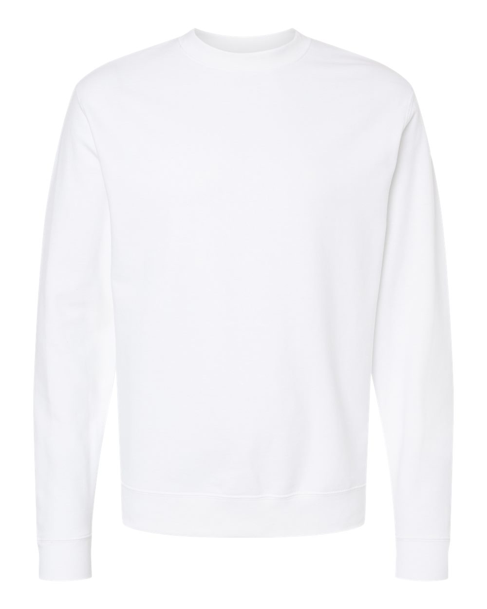 Independent Trading Co. Unisex Midweight Crewneck Sweatshirt - White