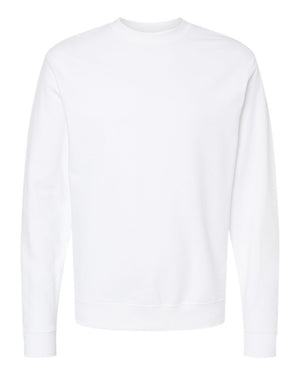 Independent Trading Co. Unisex Midweight Crewneck Sweatshirt - White