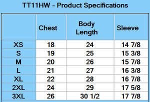 Team 365 Ladies' Sonic Heather Performance T-Shirt - Specs