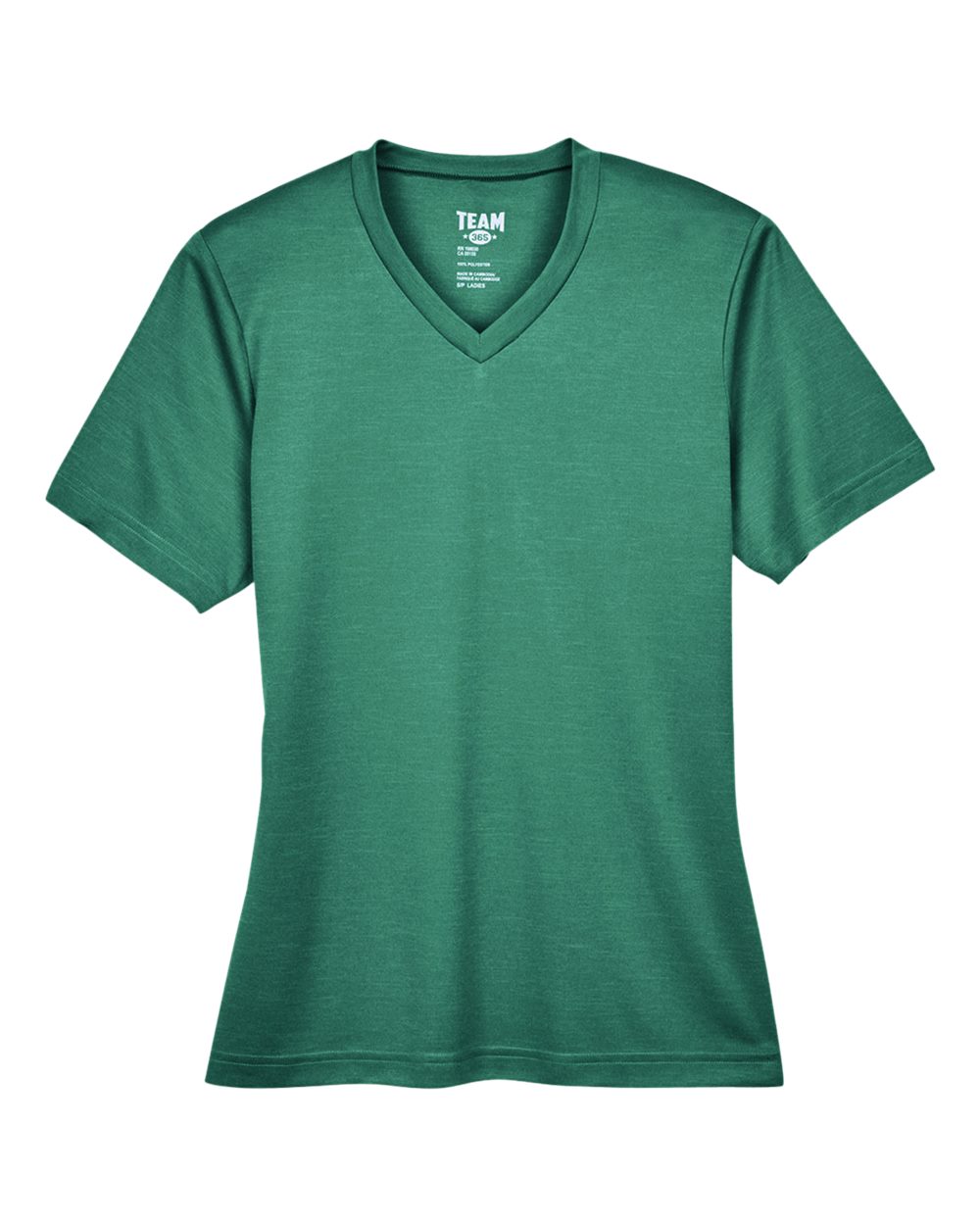 Team 365 Ladies' Sonic Heather Performance T-Shirt - Sport Forest Heather