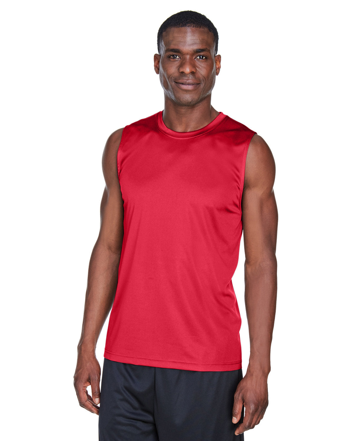 Team 365 Men's Zone Performance Muscle T-Shirt - Sport Red