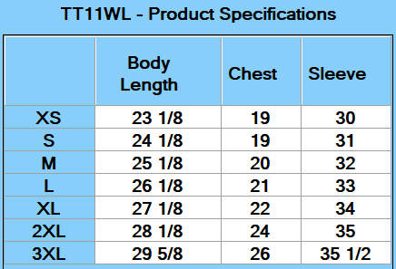 Team 365 Ladies' Zone Performance Long-Sleeve T-Shirt - Specs